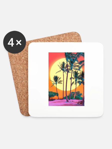 My Design - Coasters (set of 4) - white