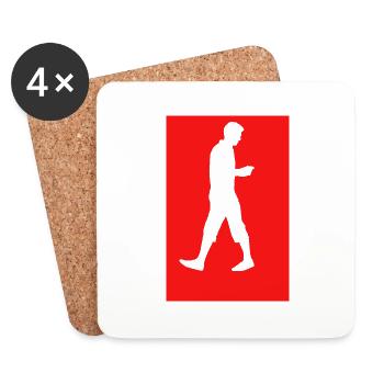 Reversing - Coasters (set of 4) - white - Front