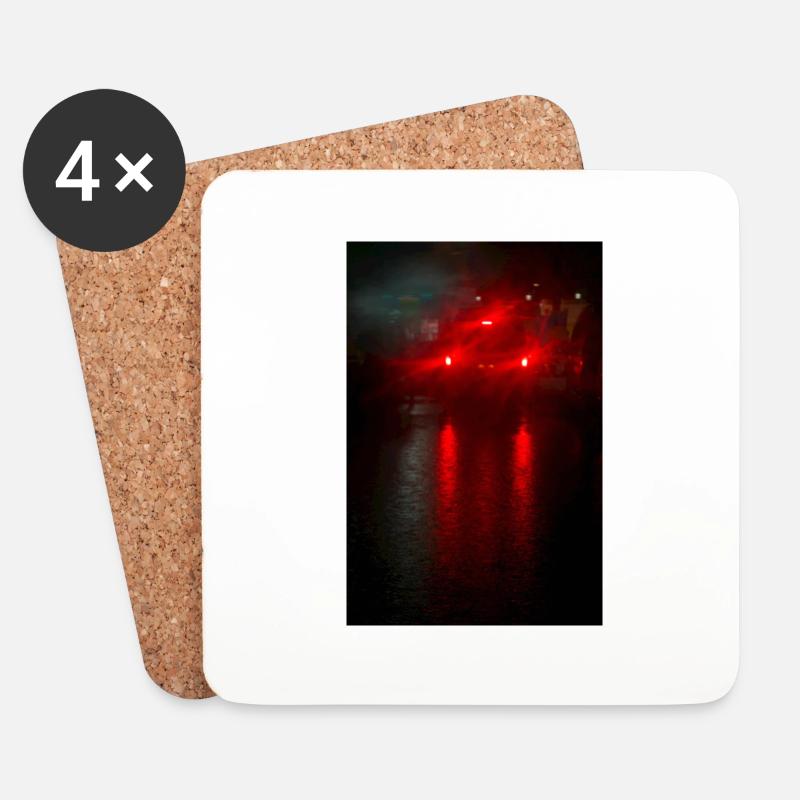Give me a brake - Untersetzer (4er-Set) - Weiß