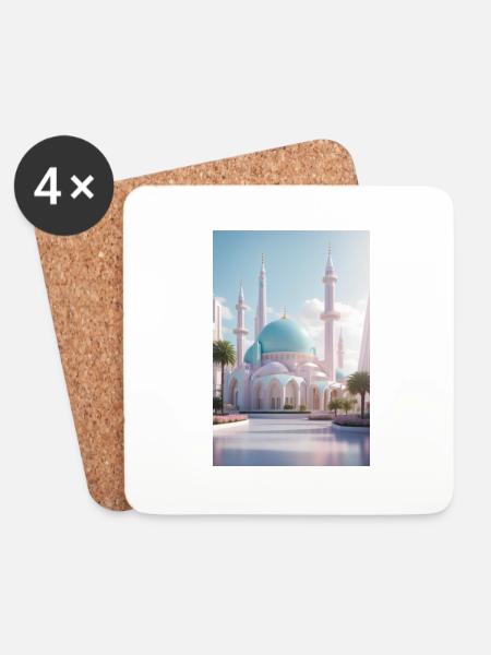 IMG 5178 - Coasters (set of 4) - white
