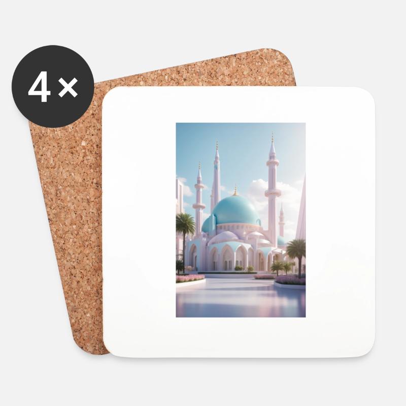 IMG 5178 - Coasters (set of 4) - white