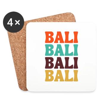 stunning Bali Indonesia - Coasters (set of 4) - white - Front
