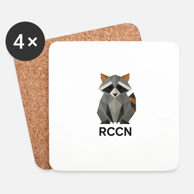 RCCN - Untersetzer (4er-Set) - Weiß