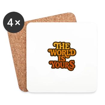 Overthinking is My Cardio - Coasters (set of 4) - white - Front