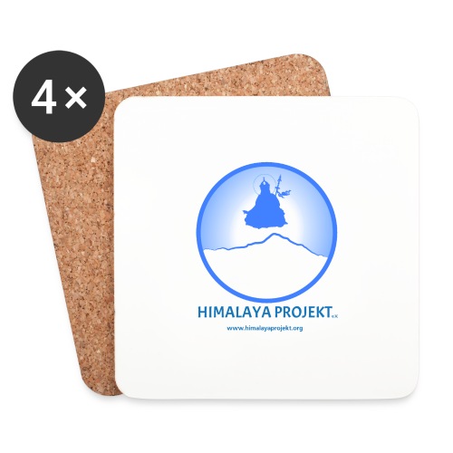 himalayaprojekt 900 gif - Untersetzer (4er-Set)