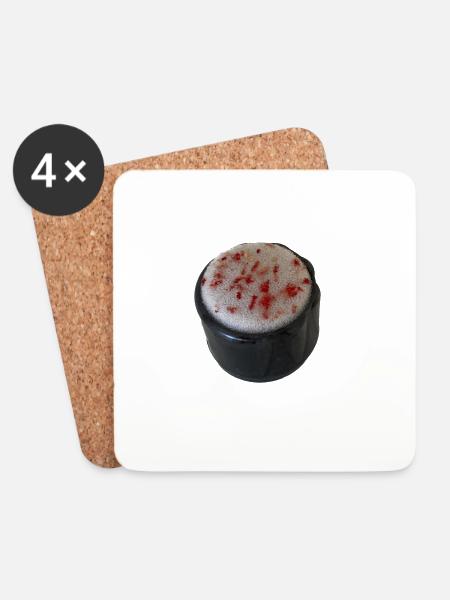 SUSHI Rolle - Untersetzer (4er-Set) - Weiß