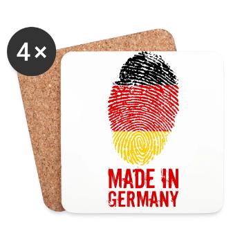 Made in Germany / Made in Germany - Dessous de verre (lot de 4) - blanc - Devant
