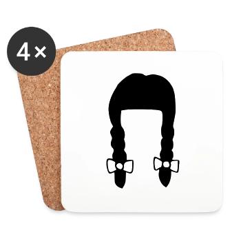 Zoepfe - Coasters (set of 4) - white - Front