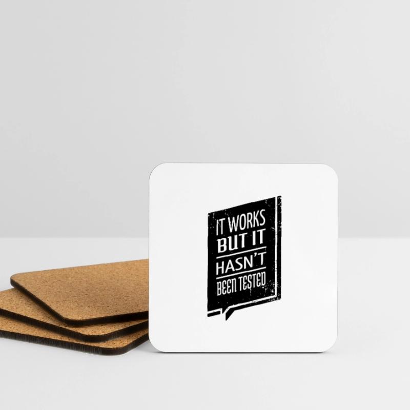Gift Idea DayFathers Day Fullstack Developer Coasters (set of 4)