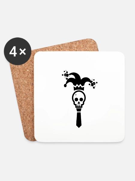 Style Death - Coasters (set of 4) - white