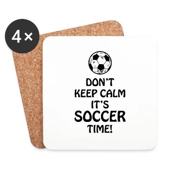 Fußball Football - Dessous de verre (lot de 4) - blanc - Devant