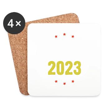 Bali 2023 - Coasters (set of 4) - white - Front