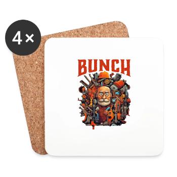 I Work With A Bunch Of Tools 25 - Coasters (set of 4) - white - Front