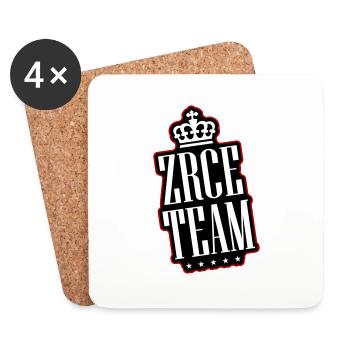 Zrce Team - Untersetzer (4er-Set) - Weiß - Vorne