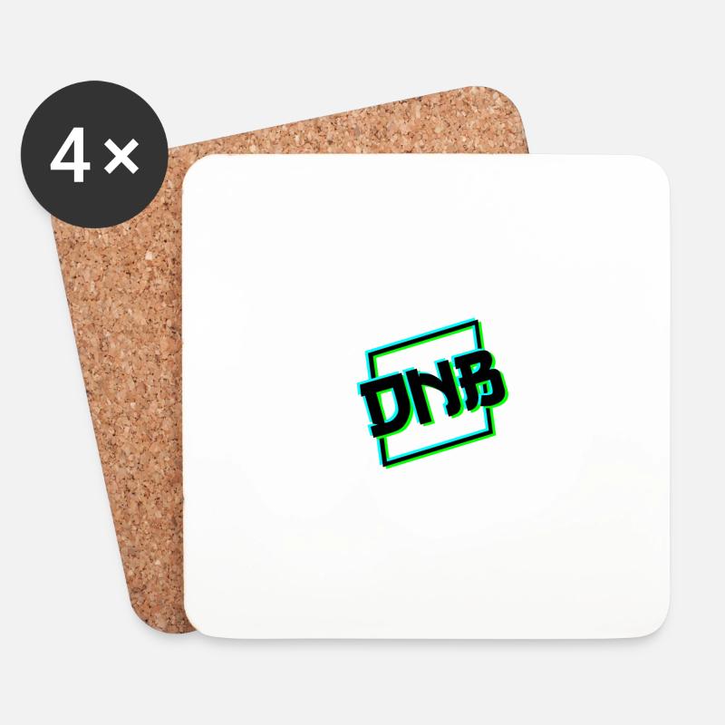 DNB - Untersetzer (4er-Set) - Weiß