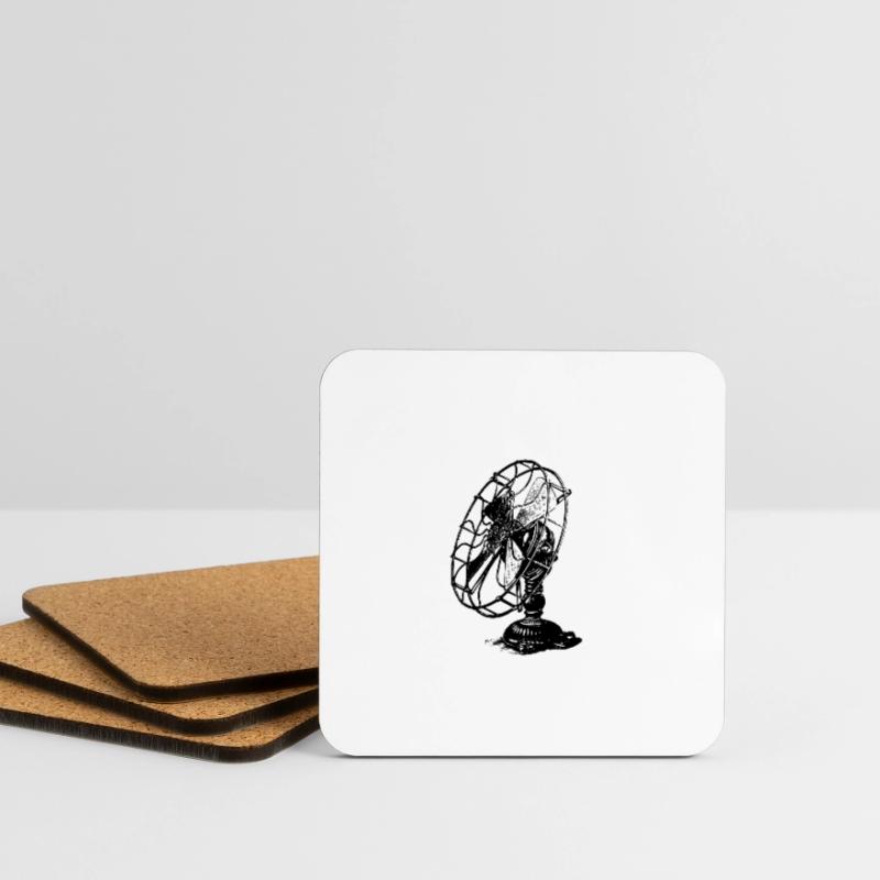 Ventilator Untersetzer (4er-Set)