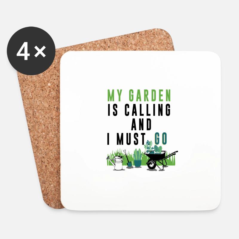 Garden - Untersetzer (4er-Set) - Weiß