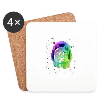 Raum Fox - Coasters (set of 4) - white - Front