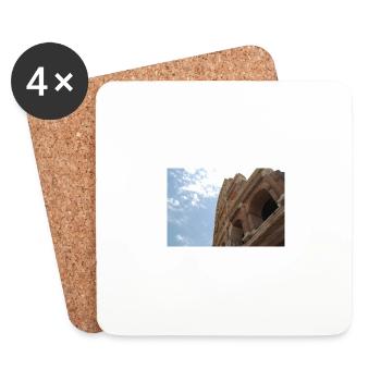 Colosseum Close Up - Coasters (set of 4) - white - Front
