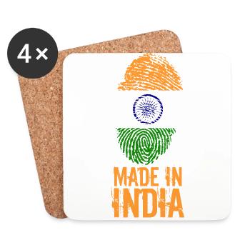 Made in India / Made in India - Coasters (set of 4) - white - Front