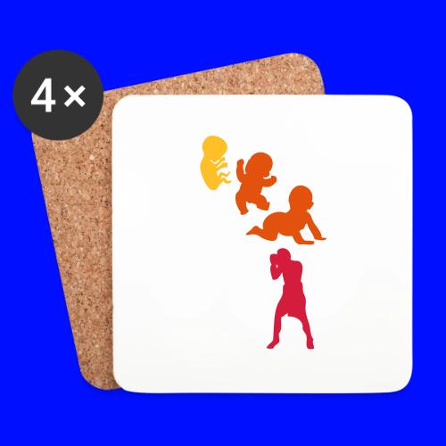 Evolution Sports boxe2 human rights - Coasters (set of 4)