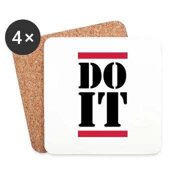 Do It - Coasters (set of 4) - white - Front