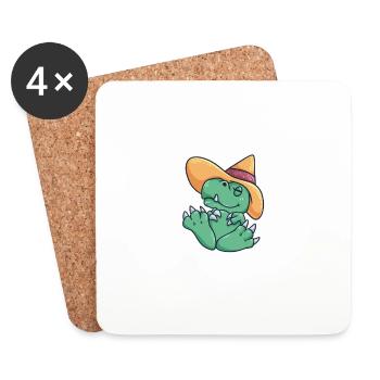 Let me sleep if you love me - Coasters (set of 4) - white - Front