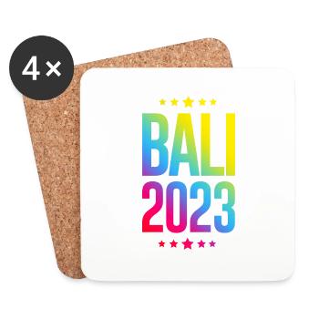 Bali 2023 - Untersetzer (4er-Set) - Weiß - Vorne