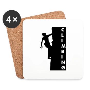 climbing - Untersetzer (4er-Set) - Weiß - Vorne
