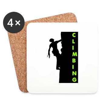 climbing - Untersetzer (4er-Set) - Weiß - Vorne
