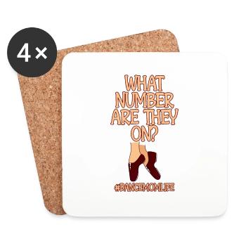 What Number Are They On #dancemomlife 2 - Untersetzer (4er-Set) - Weiß - Vorne