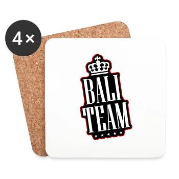 Bali Team - Untersetzer (4er-Set) - Weiß - Vorne