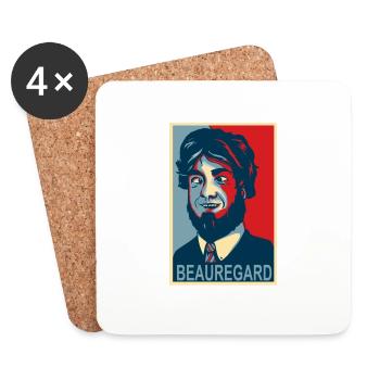 Beautiful eyes - Coasters (set of 4) - white - Front
