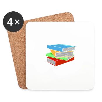 My Class Is Lit - Untersetzer (4er-Set) - Weiß - Vorne