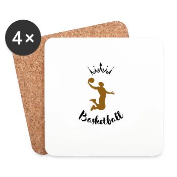 Dunk Silhouette Bronze - Untersetzer (4er-Set) - Weiß - Vorne