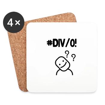 #DIV/0! Excel Error - Coasters (set of 4) - white - Front