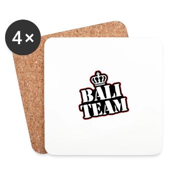 Bali Team - Untersetzer (4er-Set) - Weiß - Vorne