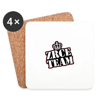 Zrce Team - Untersetzer (4er-Set) - Weiß - Vorne