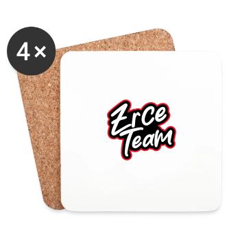 Zrce Team - Untersetzer (4er-Set) - Weiß - Vorne