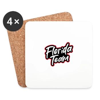 Florida Team - Untersetzer (4er-Set) - Weiß - Vorne