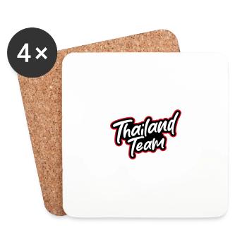 Thailand Team - Coasters (set of 4) - white - Front