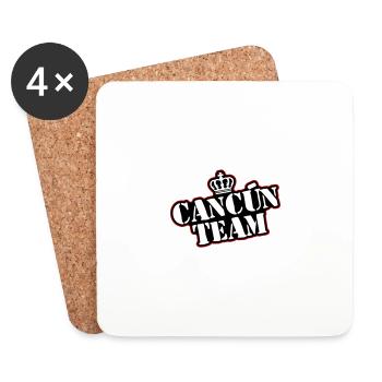 Cancun Team - Coasters (set of 4) - white - Front