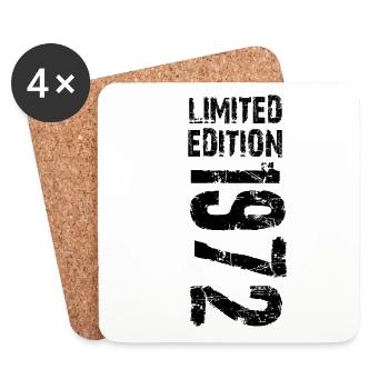 Limited edition 1972 - Untersetzer (4er-Set) - Weiß - Vorne