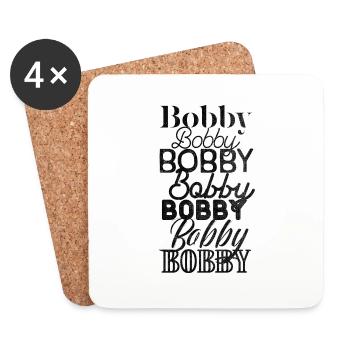 Bobby - Untersetzer (4er-Set) - Weiß - Vorne