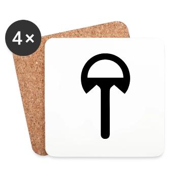 Tool - Coasters (set of 4) - white - Front