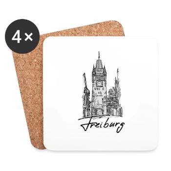 Fribourg - Coasters (set of 4) - white - Front
