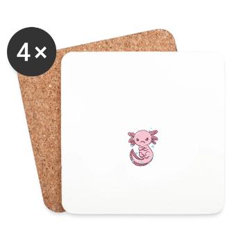 I don't know if I'm joking or not funny. - Coasters (set of 4) - white - Front