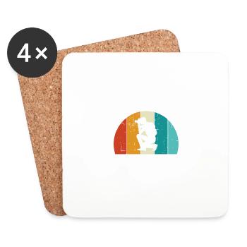 I can't take pictures - Coasters (set of 4) - white - Front