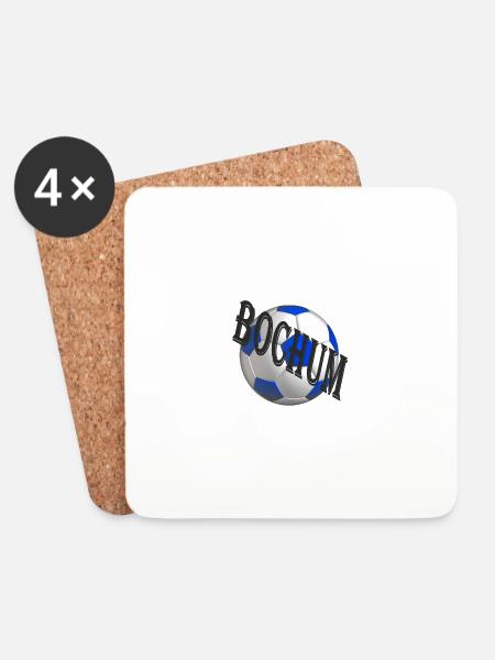 Bochum Design - Untersetzer (4er-Set) - Weiß
