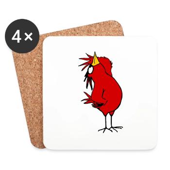 Songbird - Untersetzer (4er-Set) - Weiß - Vorne